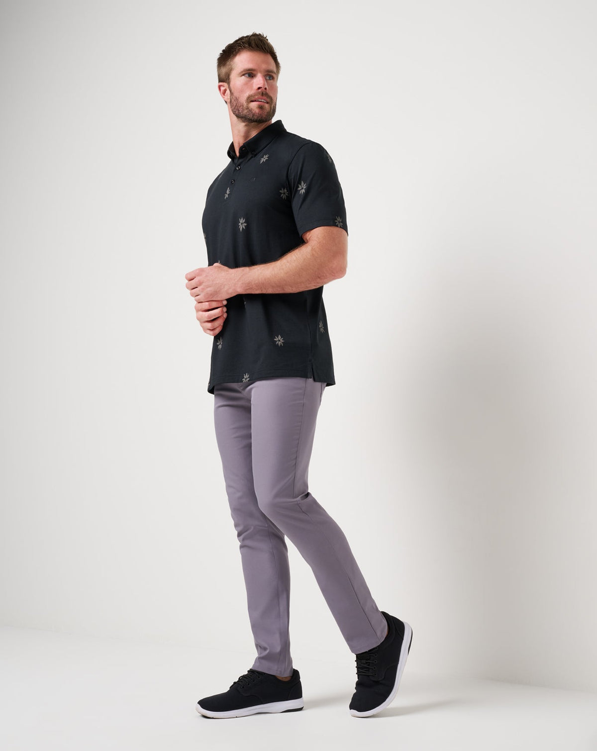 TravisMathew | Rome Around Polo - Black