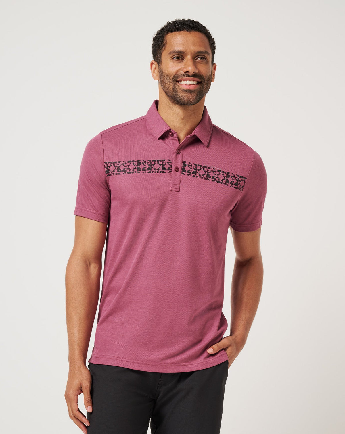 TravisMathew | Bungee Jump Polo - Damson