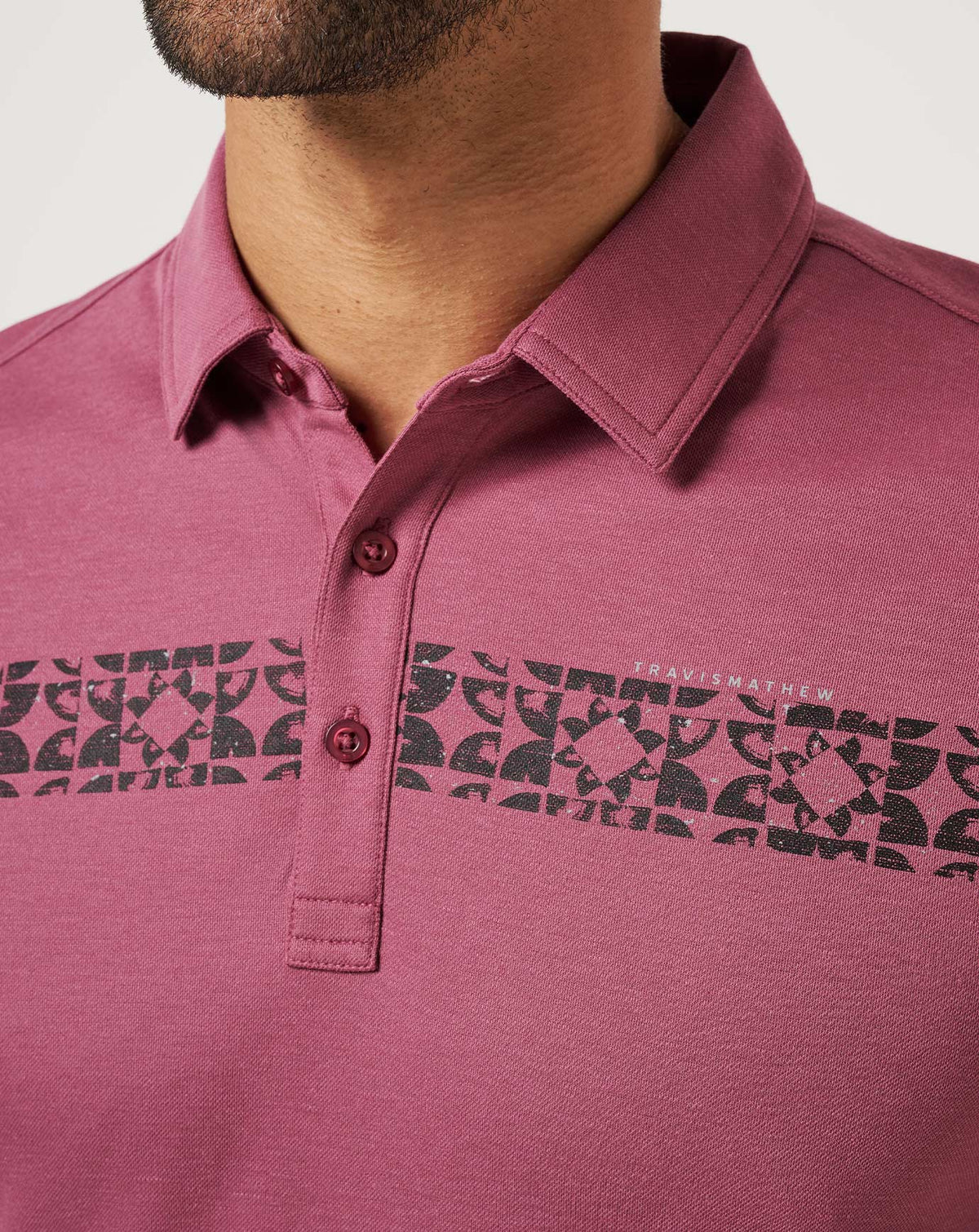 TravisMathew | Bungee Jump Polo - Damson