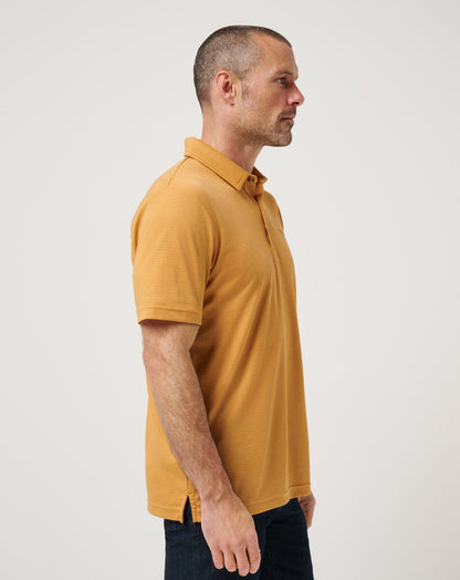 TravisMathew | The Zinna 2.0 Polo - Spruce Yellow
