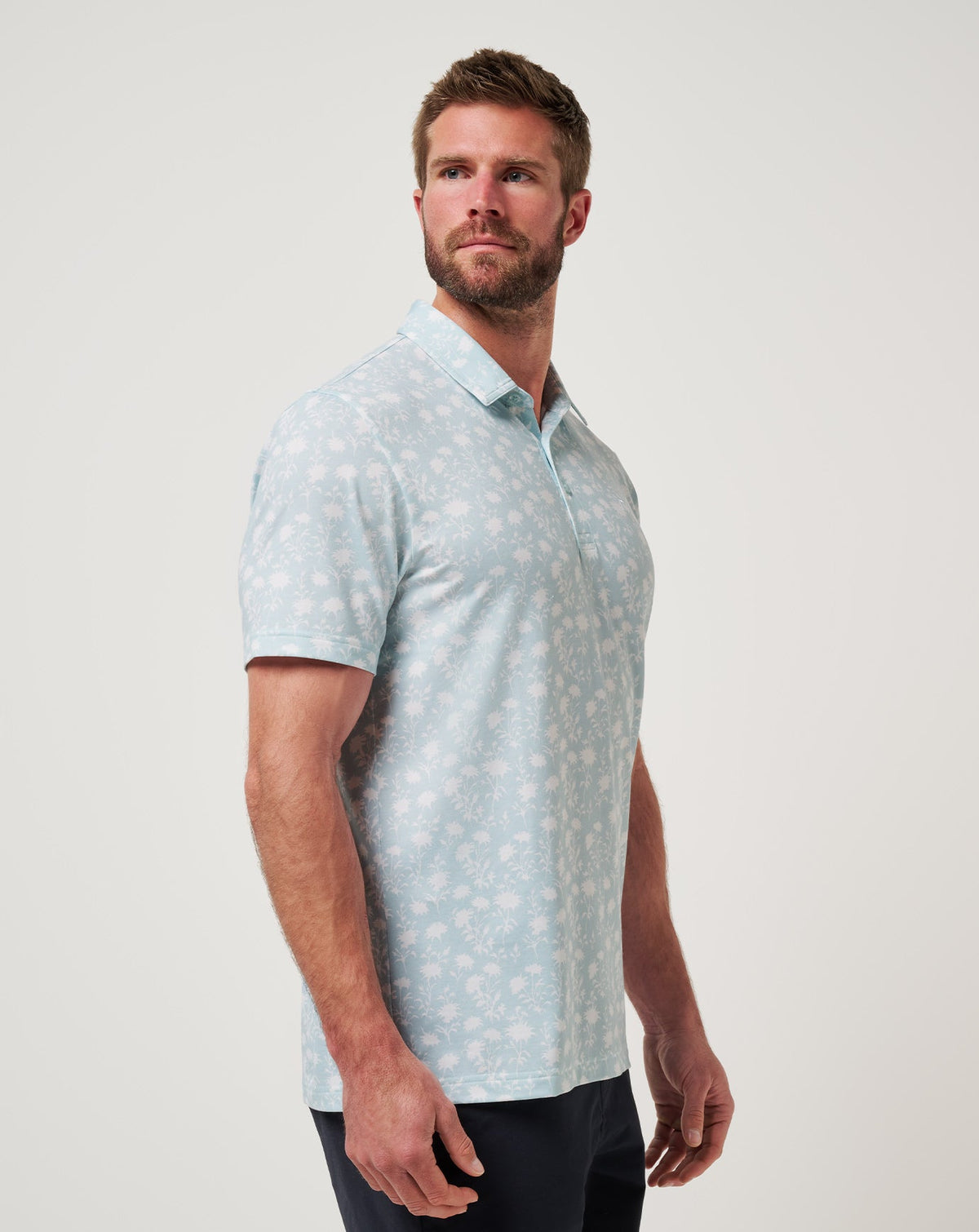 TravisMathew | Featherweight Cove Polo - Azzurro