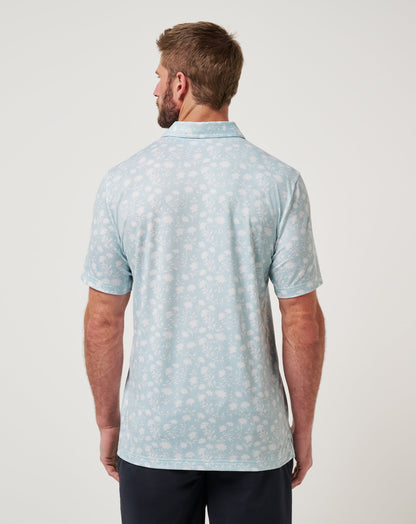 TravisMathew | Featherweight Cove Polo - Azzurro