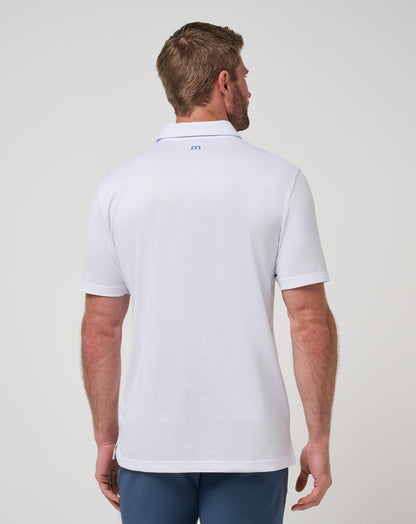 TravisMathew | Landline Polo - White