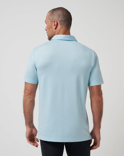 TravisMathew | Featherweight Polo - Cory Blue