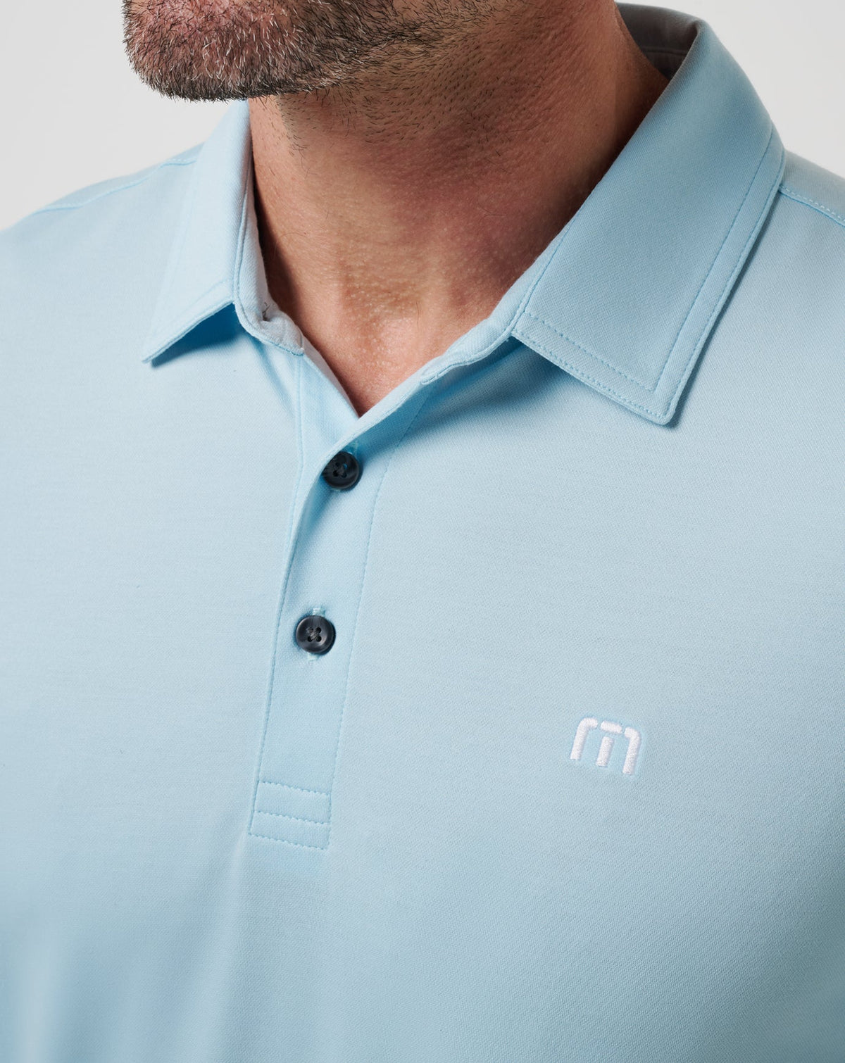 TravisMathew | Featherweight Polo - Cory Blue