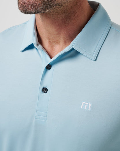 TravisMathew | Featherweight Polo - Cory Blue