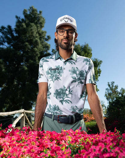 TravisMathew | Featherweight Magnolia Polo - Moonbeam