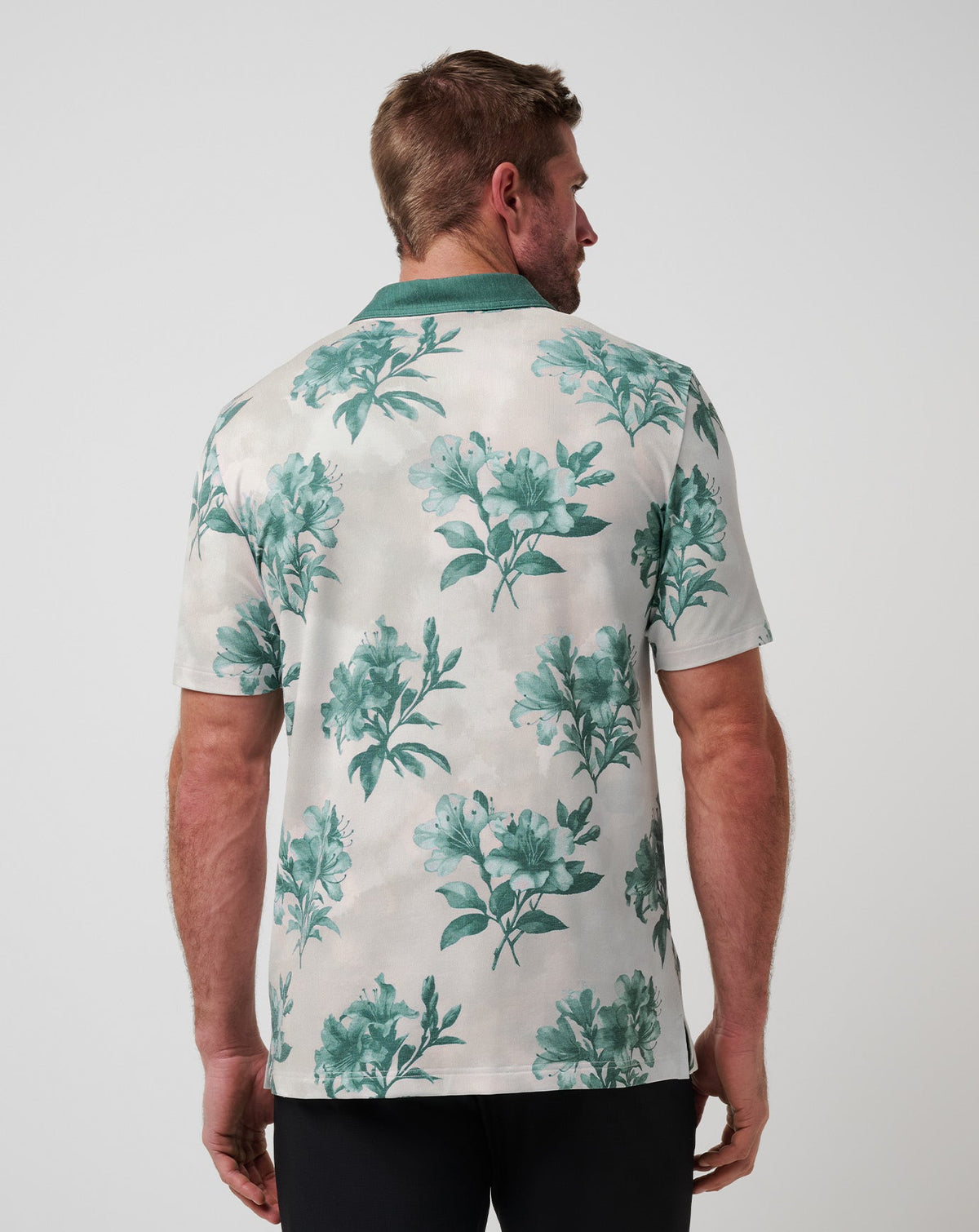 TravisMathew | Featherweight Magnolia Polo - Moonbeam