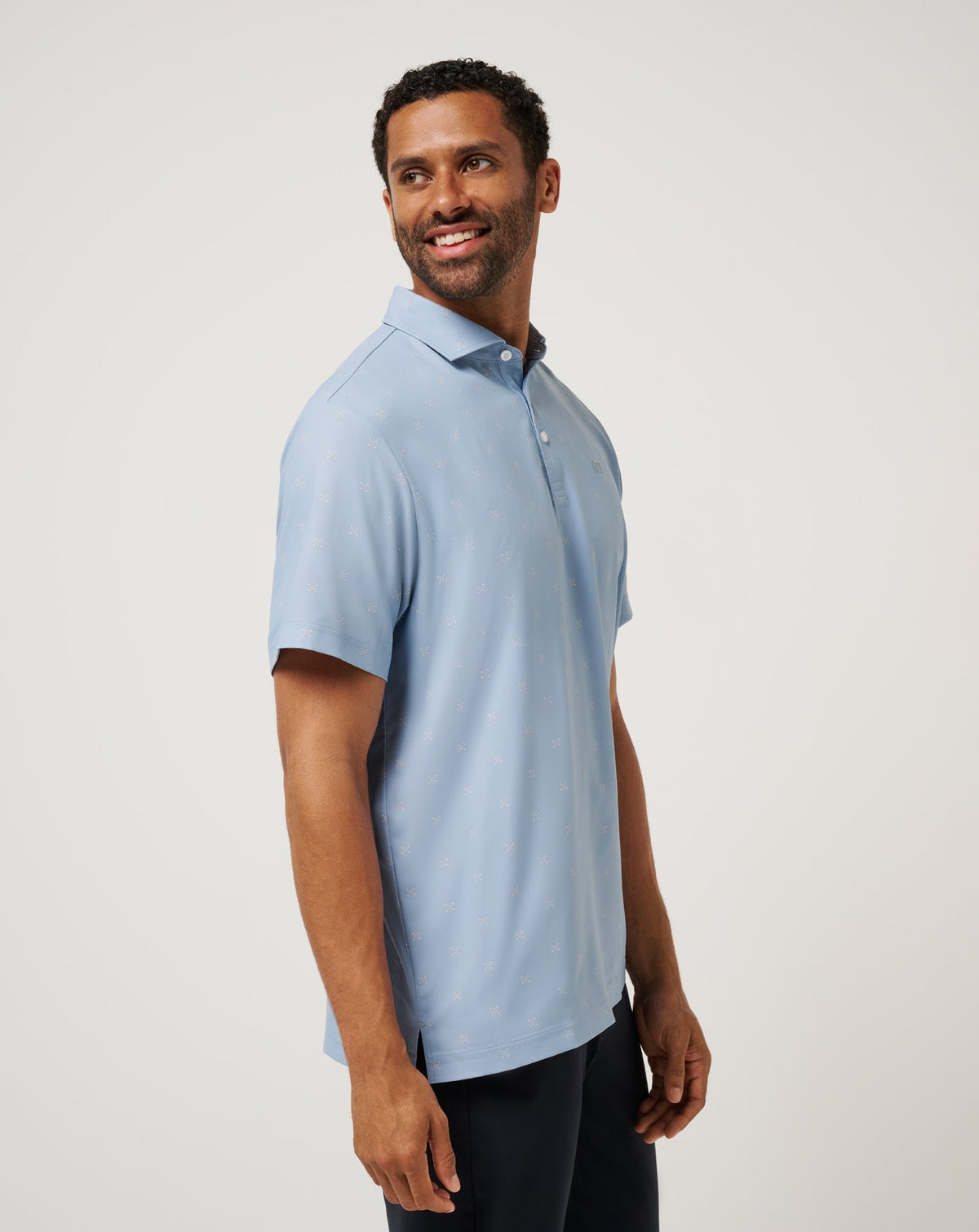 TravisMathew | Air Taxi Polo - Dusty Blue