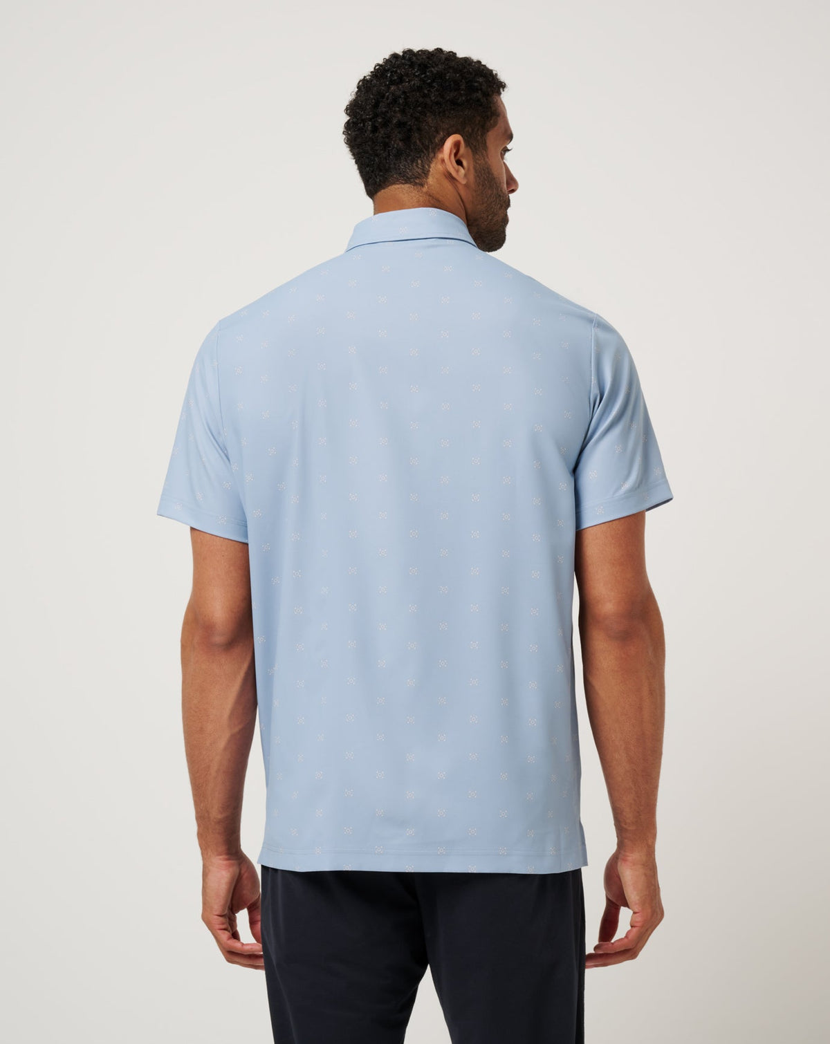 TravisMathew | Air Taxi Polo - Dusty Blue