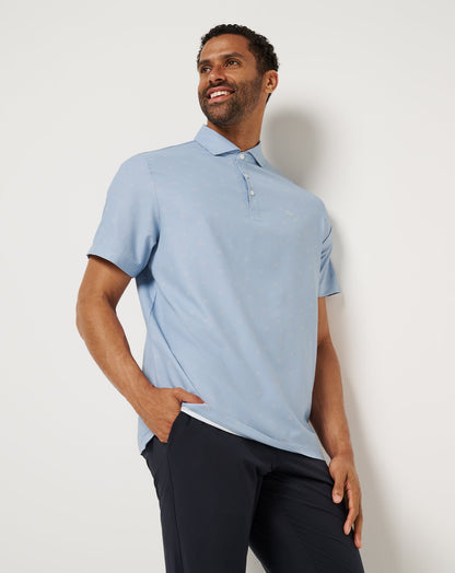 TravisMathew | Air Taxi Polo - Dusty Blue