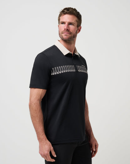TravisMathew | Stick Side Polo - Black