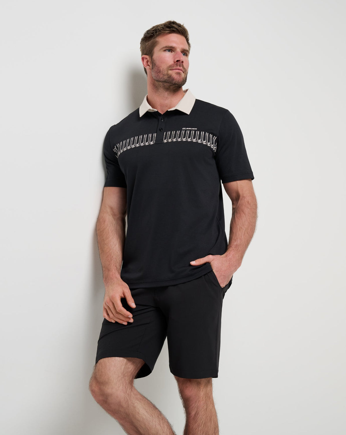 TravisMathew | Stick Side Polo - Black