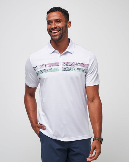 TravisMathew | Sand Shaker Polo - White