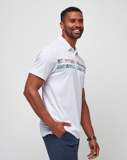 TravisMathew | Sand Shaker Polo - White