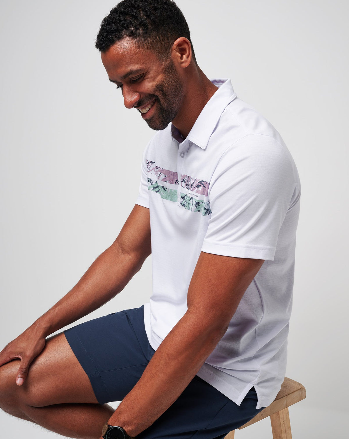TravisMathew | Sand Shaker Polo - White