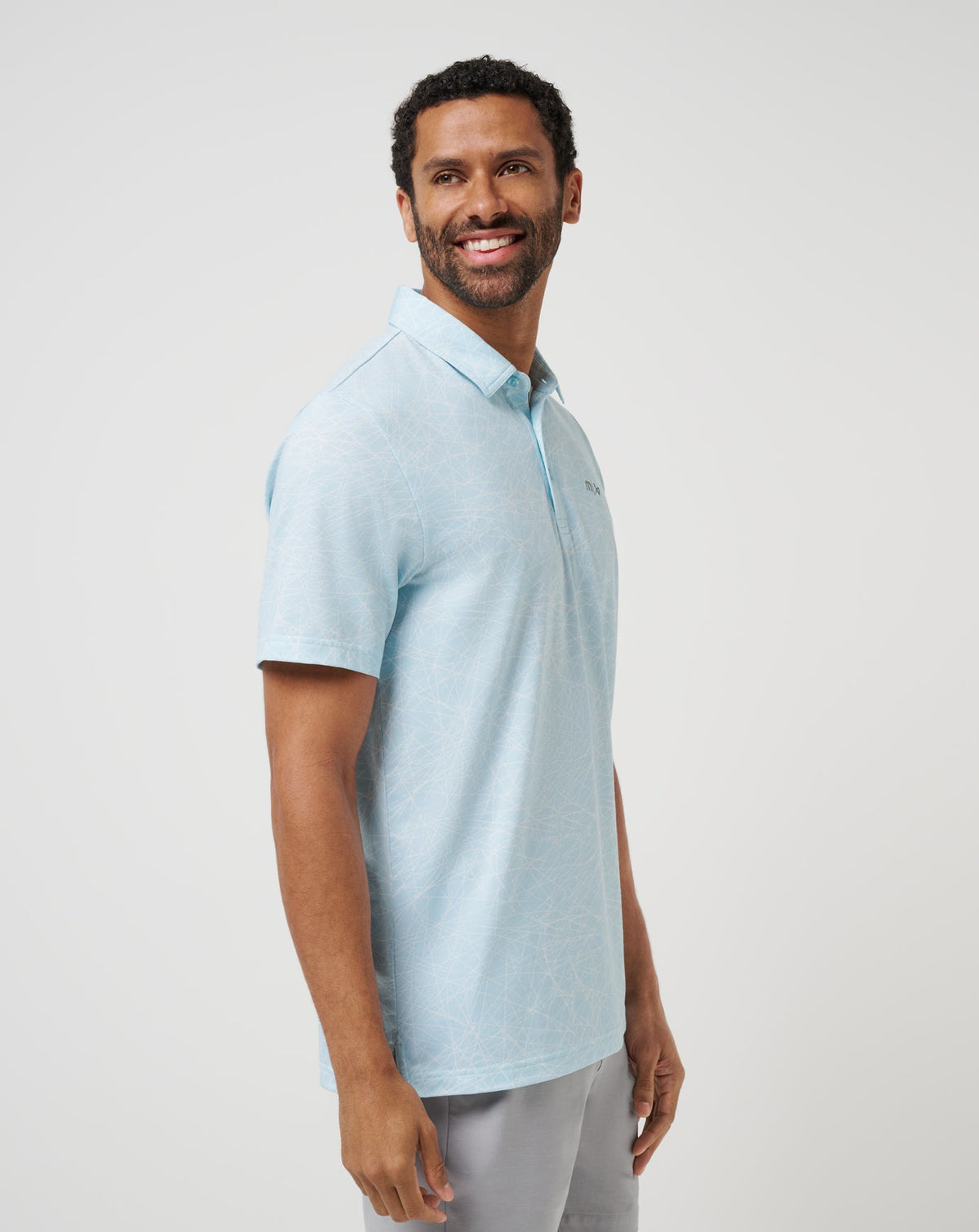 TravisMathew | Clean Ice Polo - Cory Blue