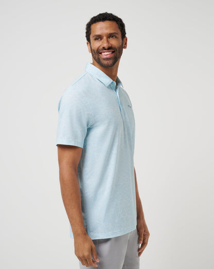 TravisMathew | Clean Ice Polo - Cory Blue