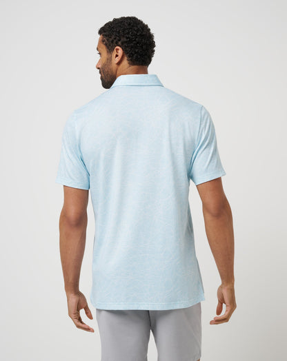 TravisMathew | Clean Ice Polo - Cory Blue