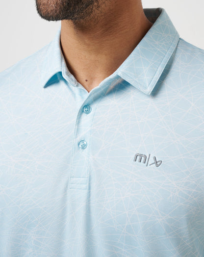 TravisMathew | Clean Ice Polo - Cory Blue