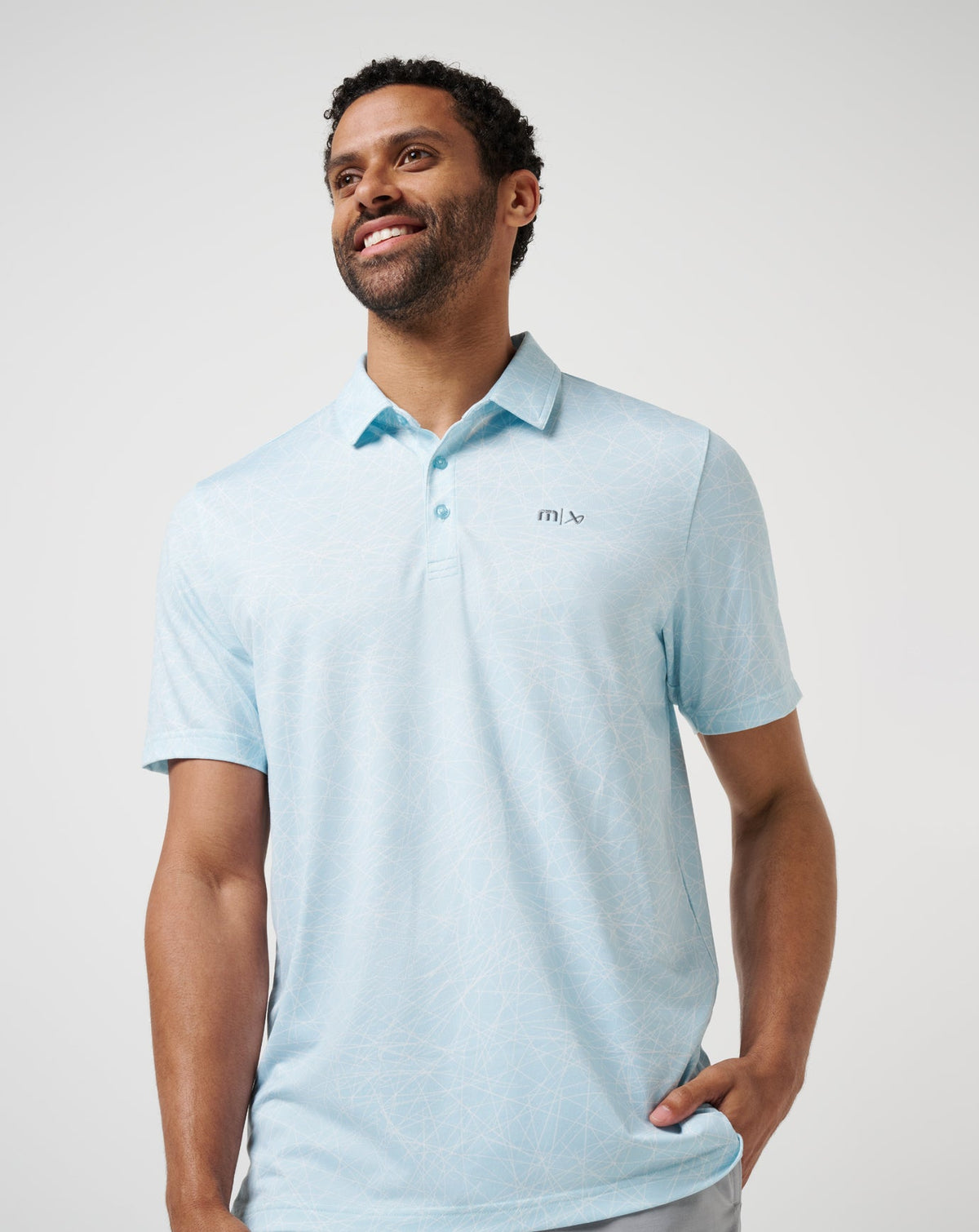 TravisMathew | Clean Ice Polo - Cory Blue