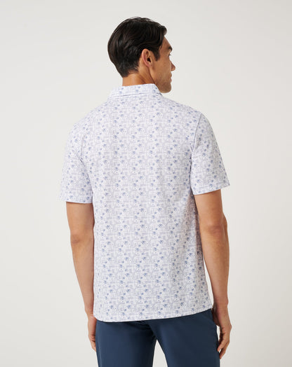 TravisMathew | Crystal Sea Polo - White