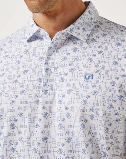 TravisMathew | Crystal Sea Polo - White