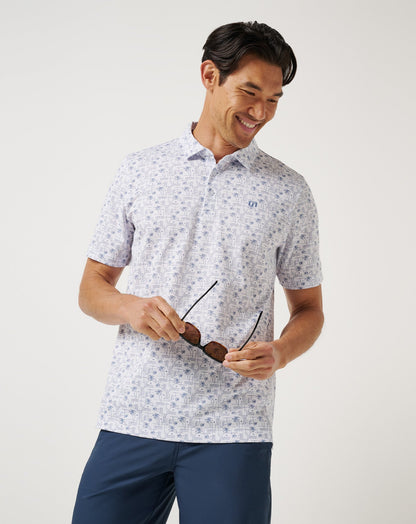 TravisMathew | Crystal Sea Polo - White