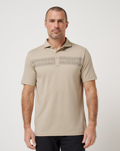 TravisMathew | Flower Market Polo - Island Fossil