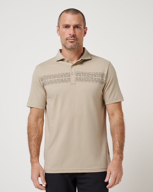 TravisMathew | Flower Market Polo - Island Fossil
