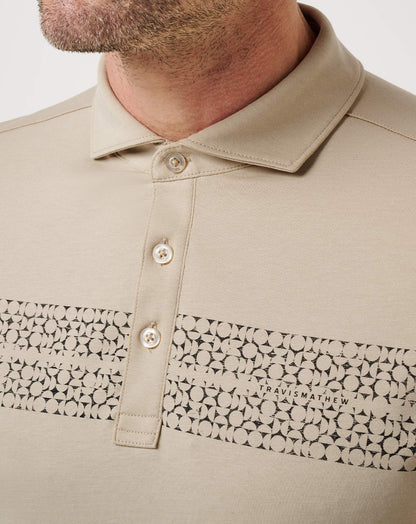 TravisMathew | Flower Market Polo - Island Fossil