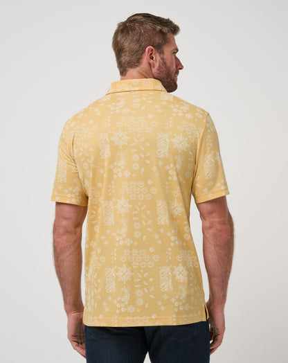 TravisMathew | Inbound Plane Polo - Rattan