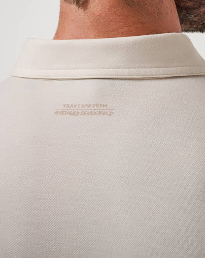 TravisMathew | Drumbeat Polo - Moonbeam