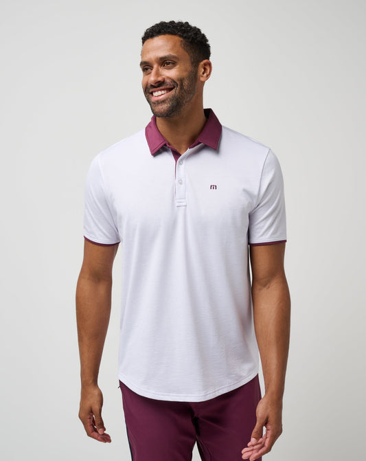 TravisMathew | Home Game Polo - White