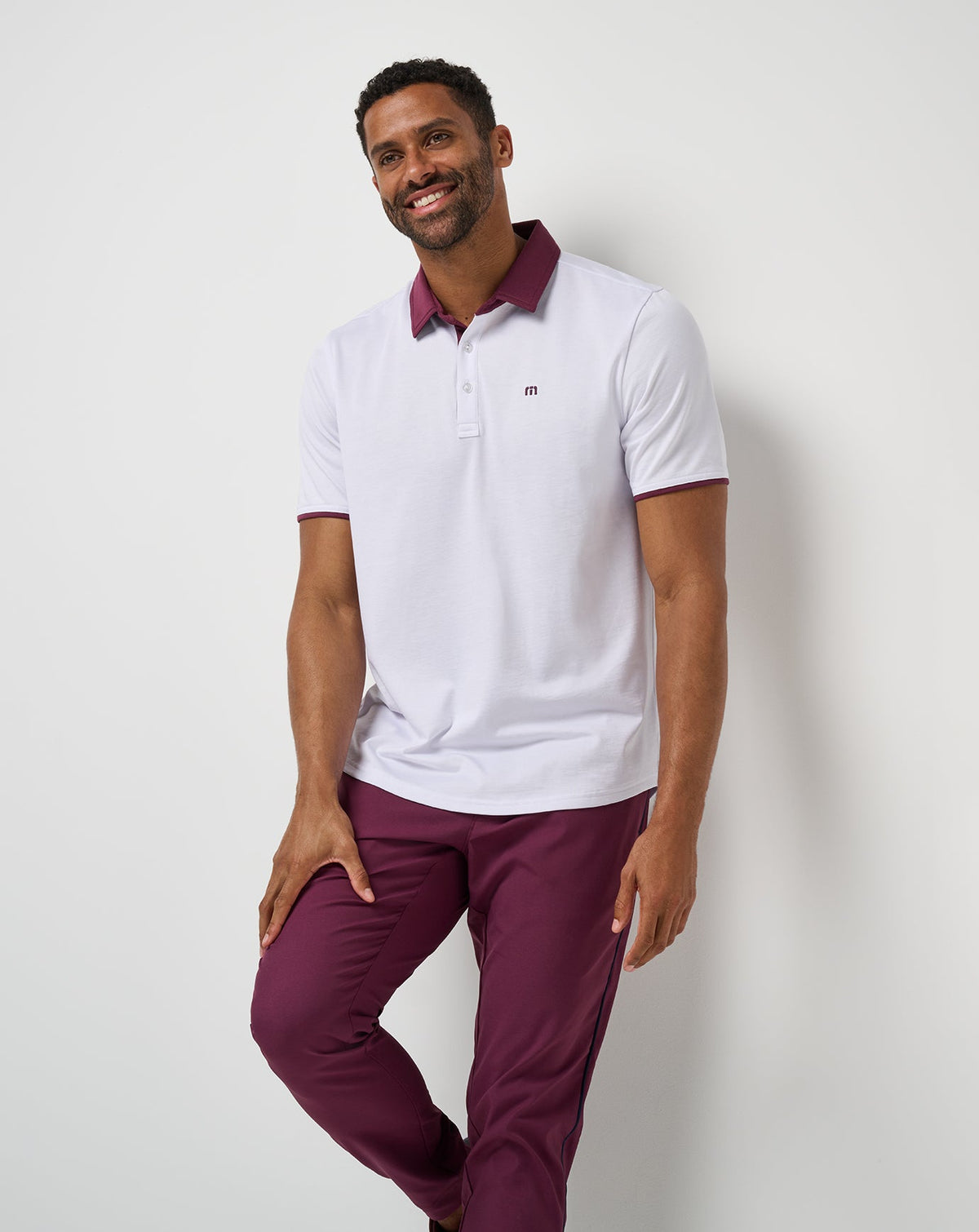 TravisMathew | Home Game Polo - White