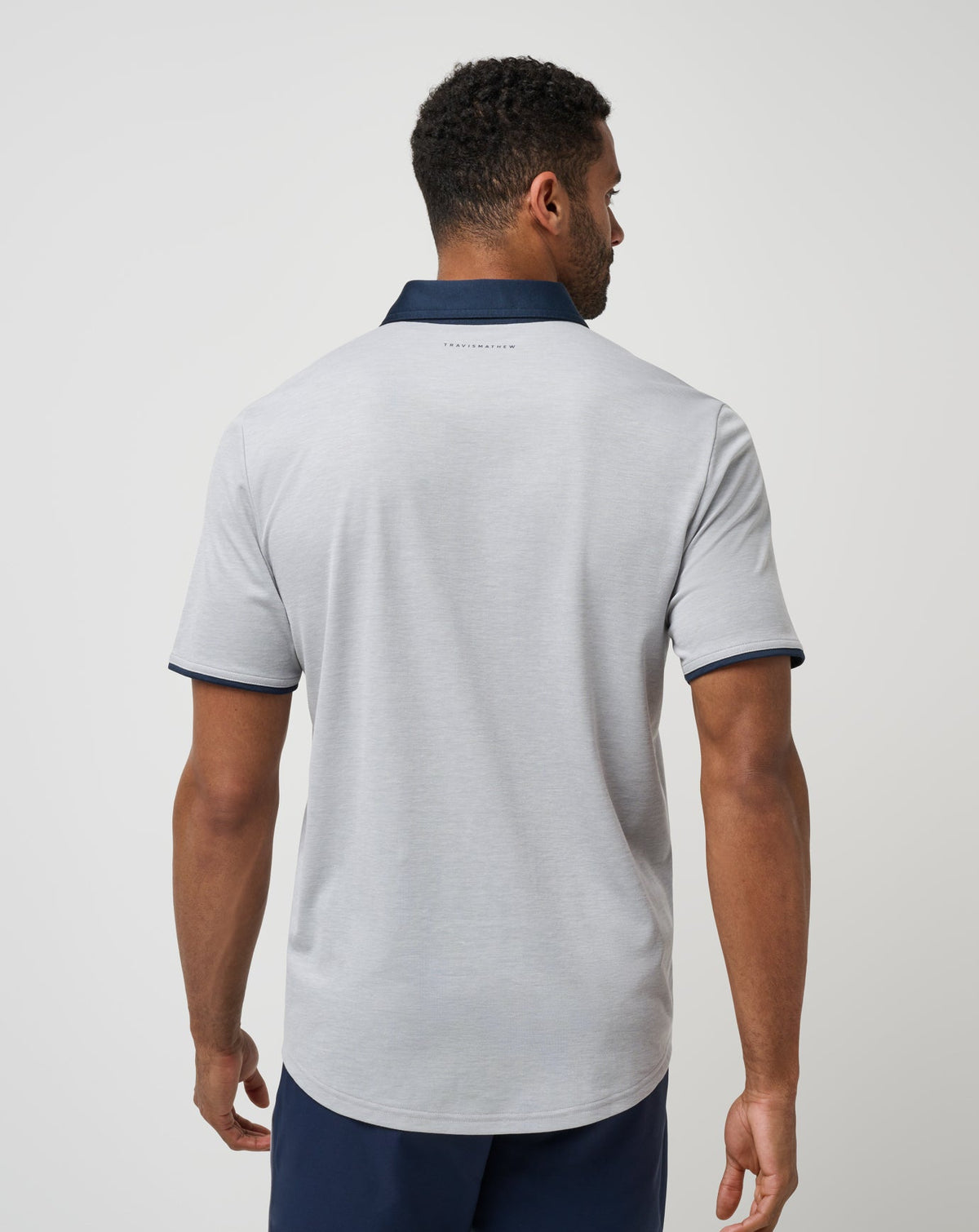 TravisMathew | Home Game Polo - Heather Light Grey