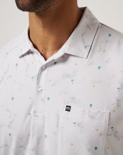 TravisMathew | Beach Town Polo - White