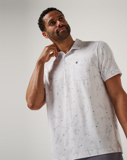 TravisMathew | Beach Town Polo - White