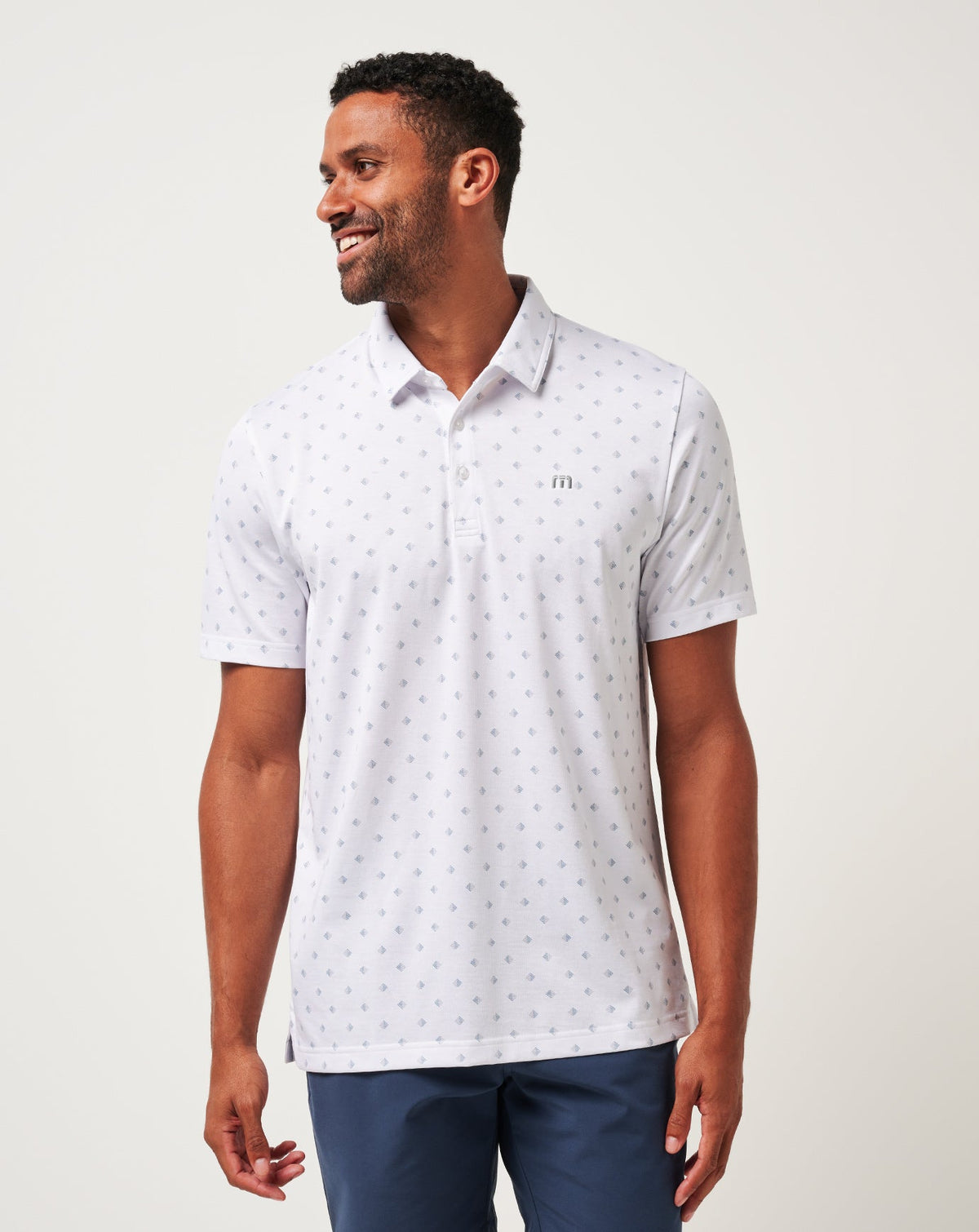 TravisMathew | Saturday Night Stay Polo - White