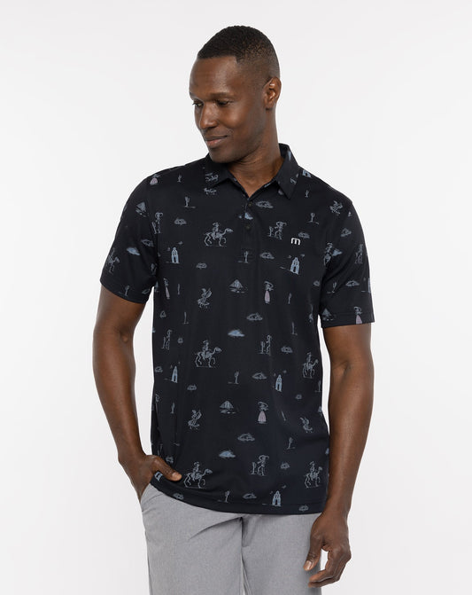 TravisMathew | Acai Palm Polo - Black