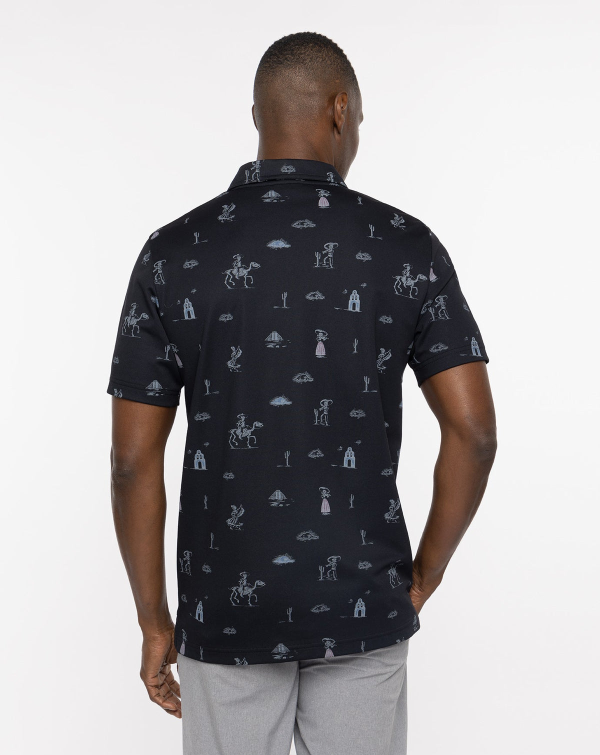 TravisMathew | Acai Palm Polo - Black