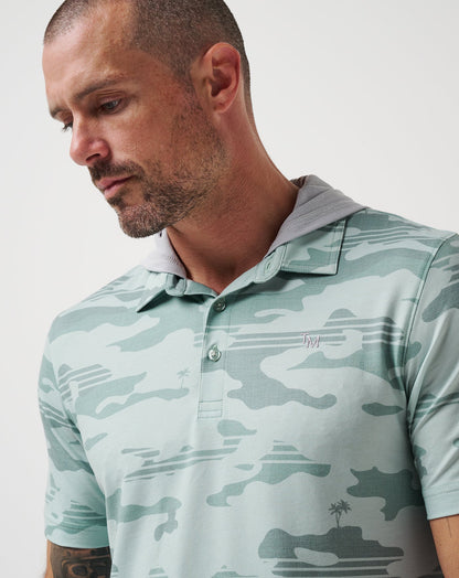 TravisMathew | Featherweight Stealth Polo - Gray Mist