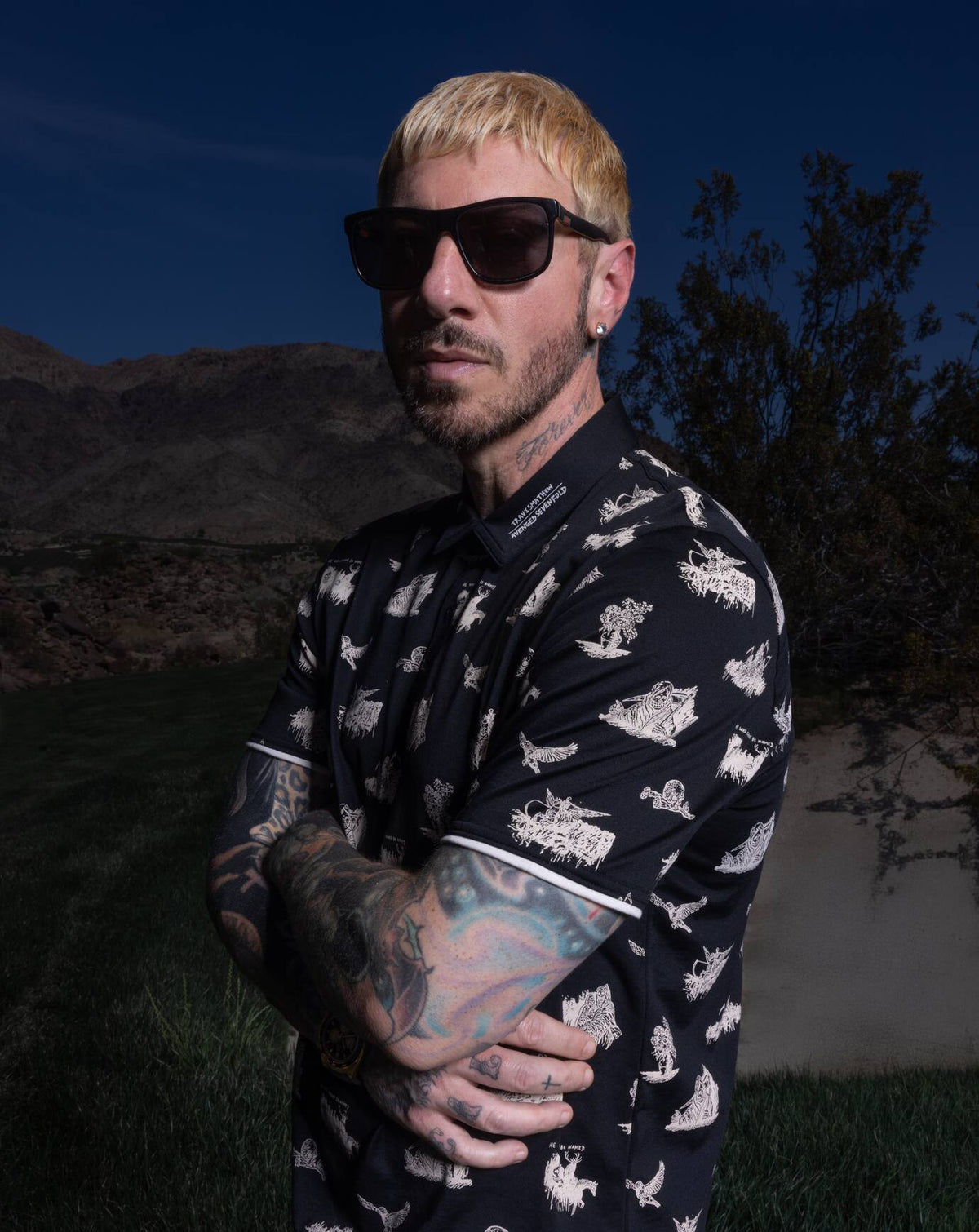 TravisMathew | City Of Evil Polo - Black
