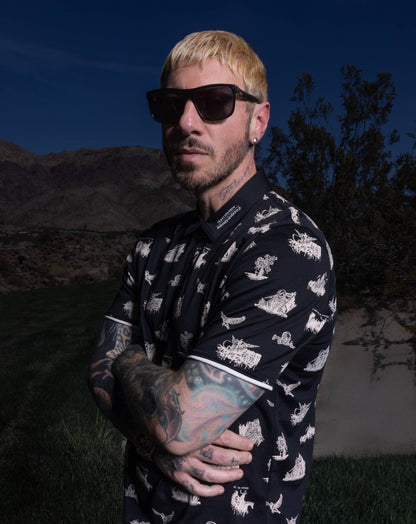 TravisMathew | City Of Evil Polo - Black