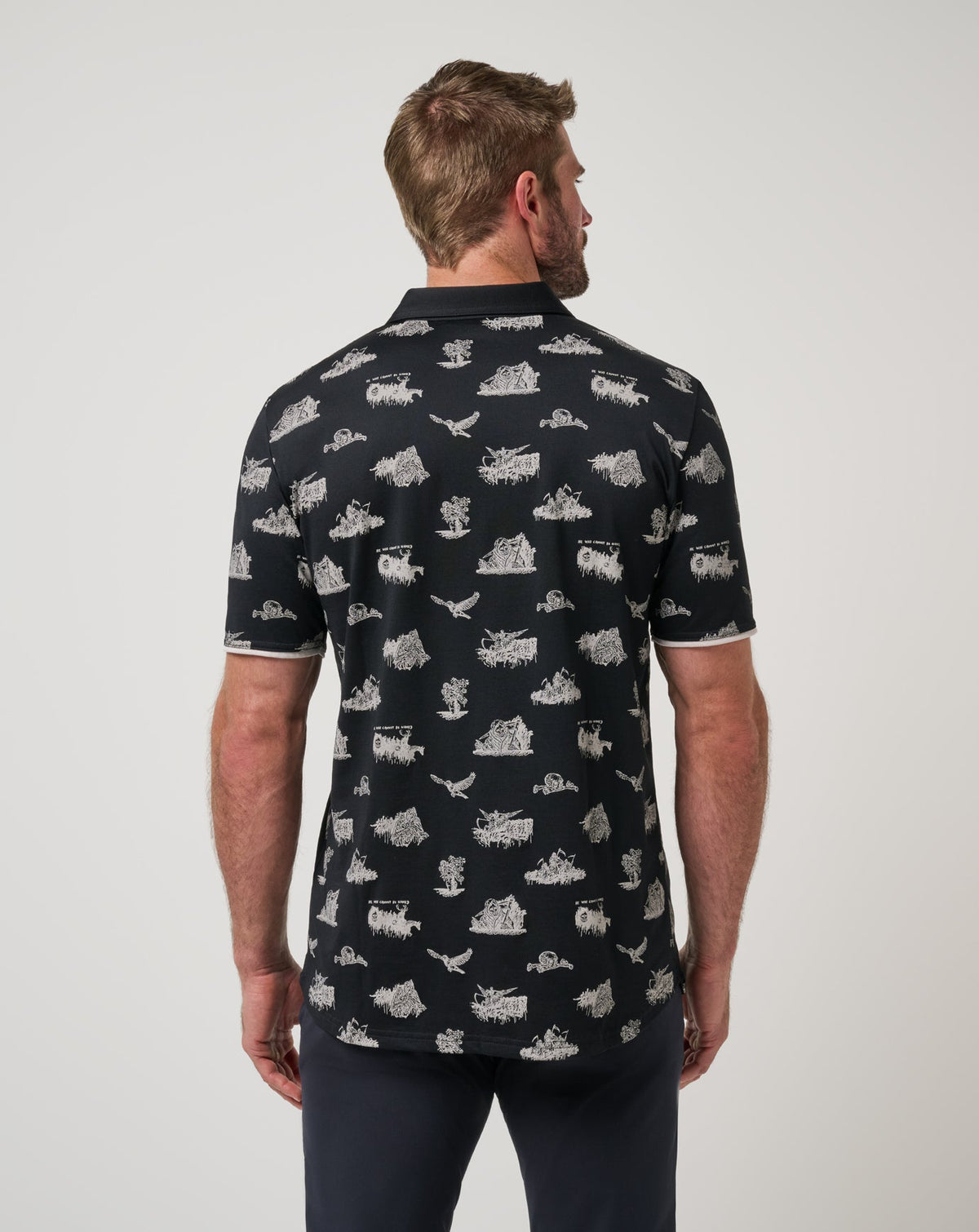 TravisMathew | City Of Evil Polo - Black