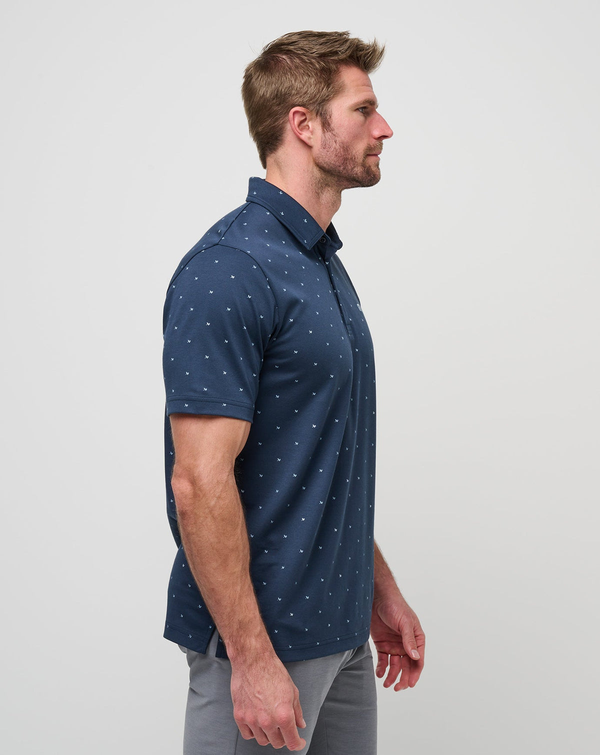 TravisMathew | On The Screws Polo - Total Eclipse