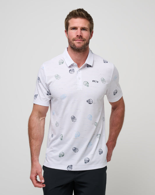 TravisMathew | Mitts Off Polo - White