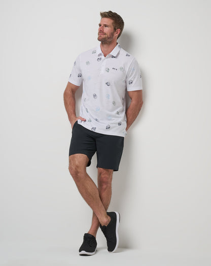 TravisMathew | Mitts Off Polo - White