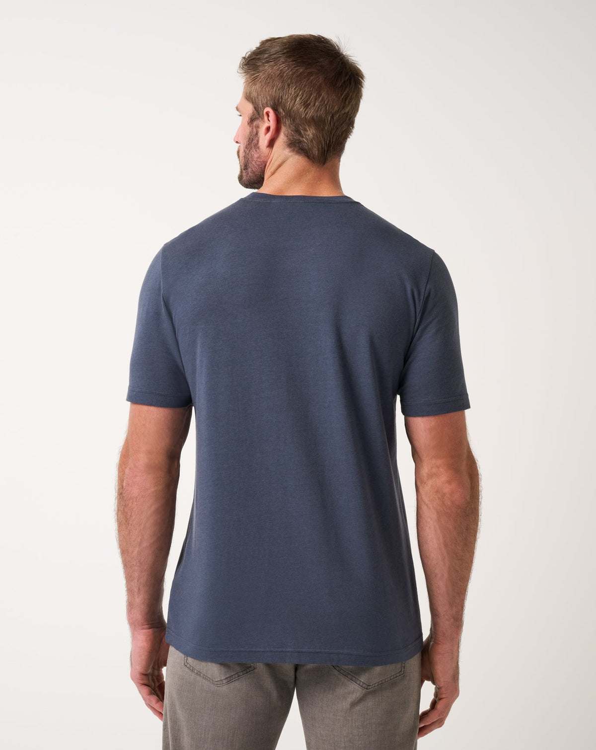 TravisMathew | Cloud V-Neck Tee - Blue Nights