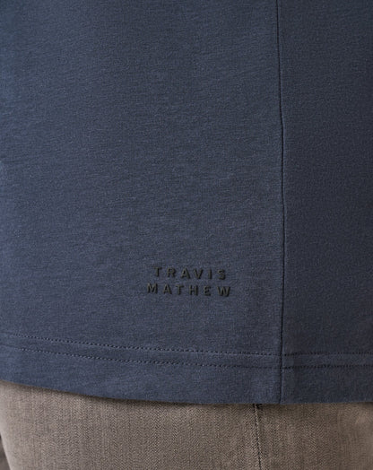 TravisMathew | Cloud V-Neck Tee - Blue Nights